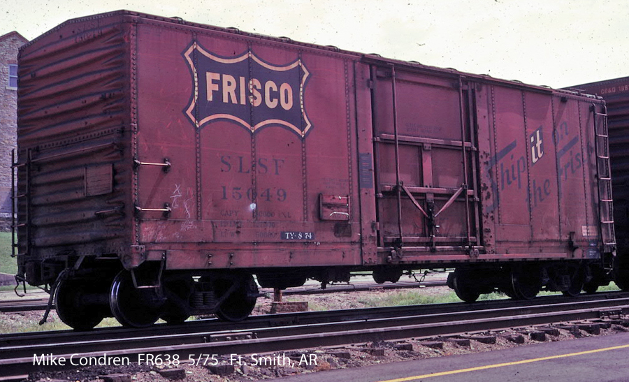 Frisco Box Car Photos
